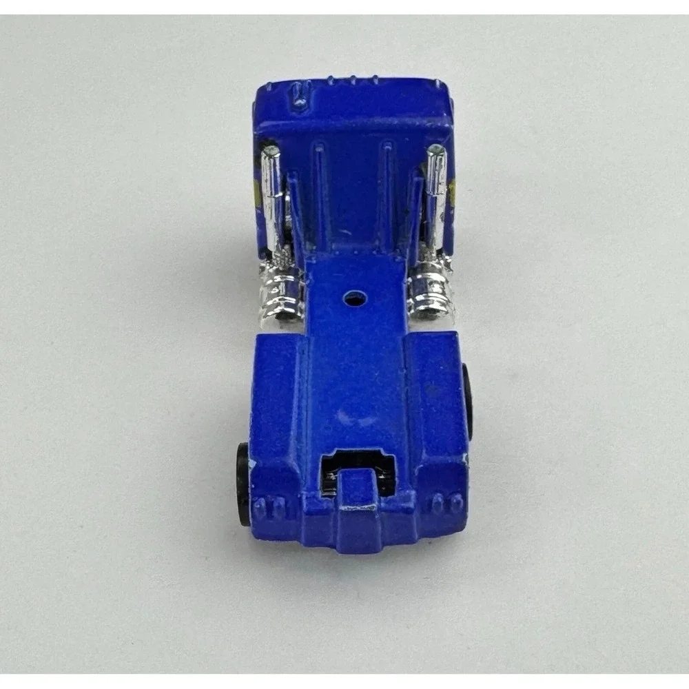 Hot Wheels Rapid Delivery Blue Semi Truck Cab 1981 Mattel Malaysia Vintage‎